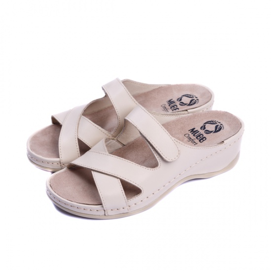 Picture Women's slippers Beige 782 