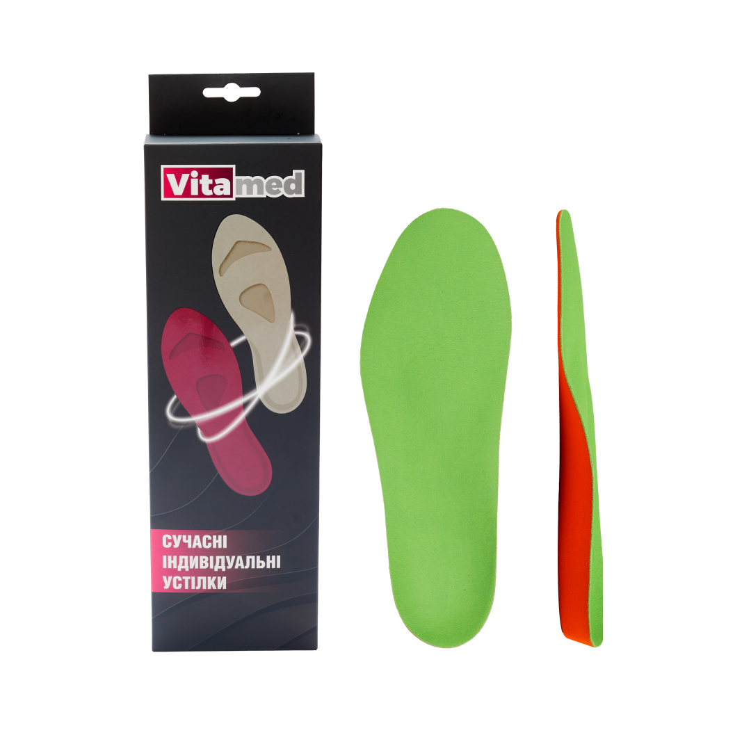 Зображення Індивідуальні ортопедичні устілки CLASSIC GREEN (Україна/Італія) 