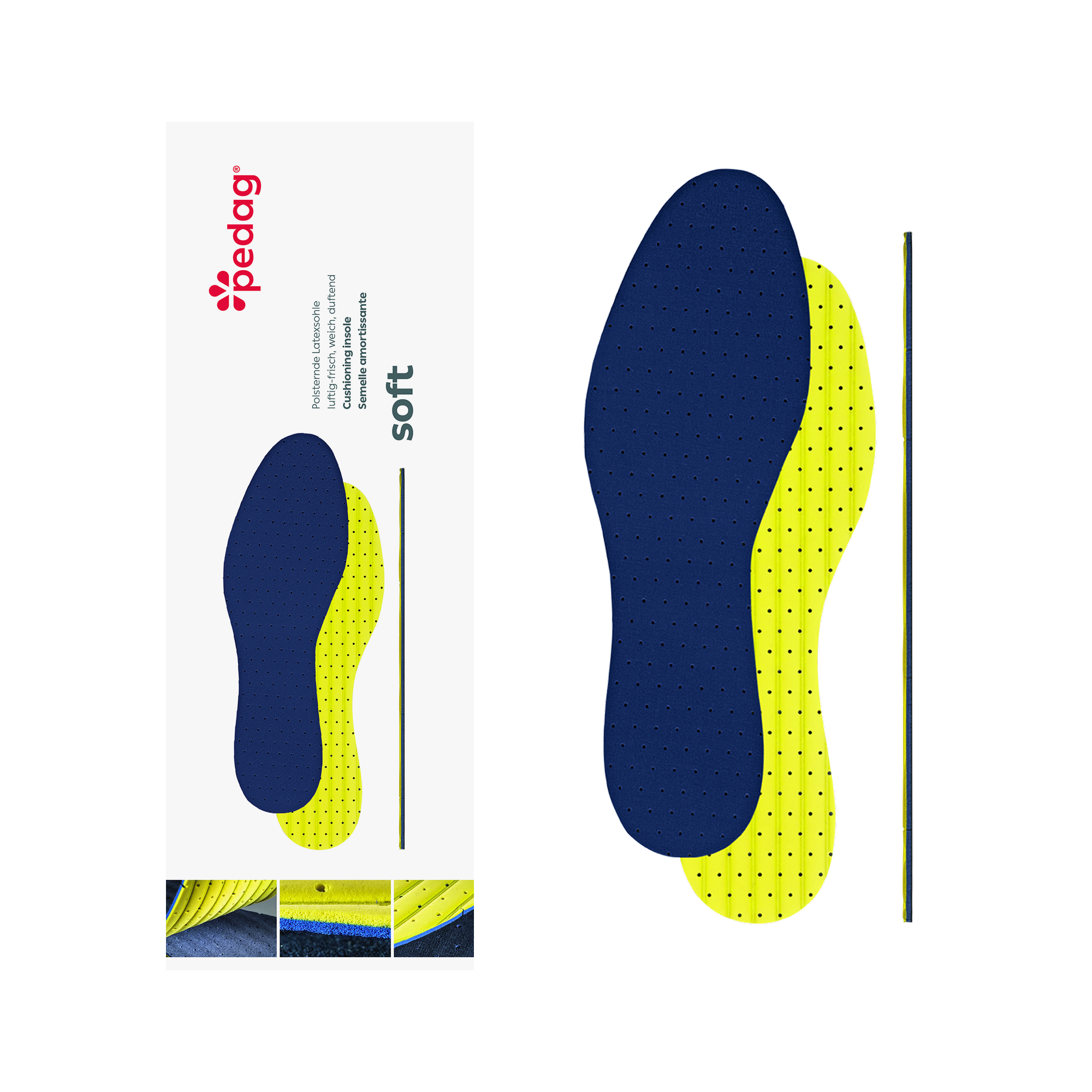 Зображення Гігієнічна устілка для всіх типів закритого взуття Soft 