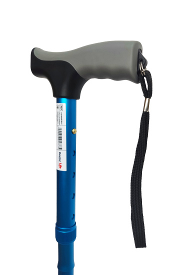 Изображение Трость алюминиевая складная телескопическая Doctor Life 11874/F/SZ-BLU синий 