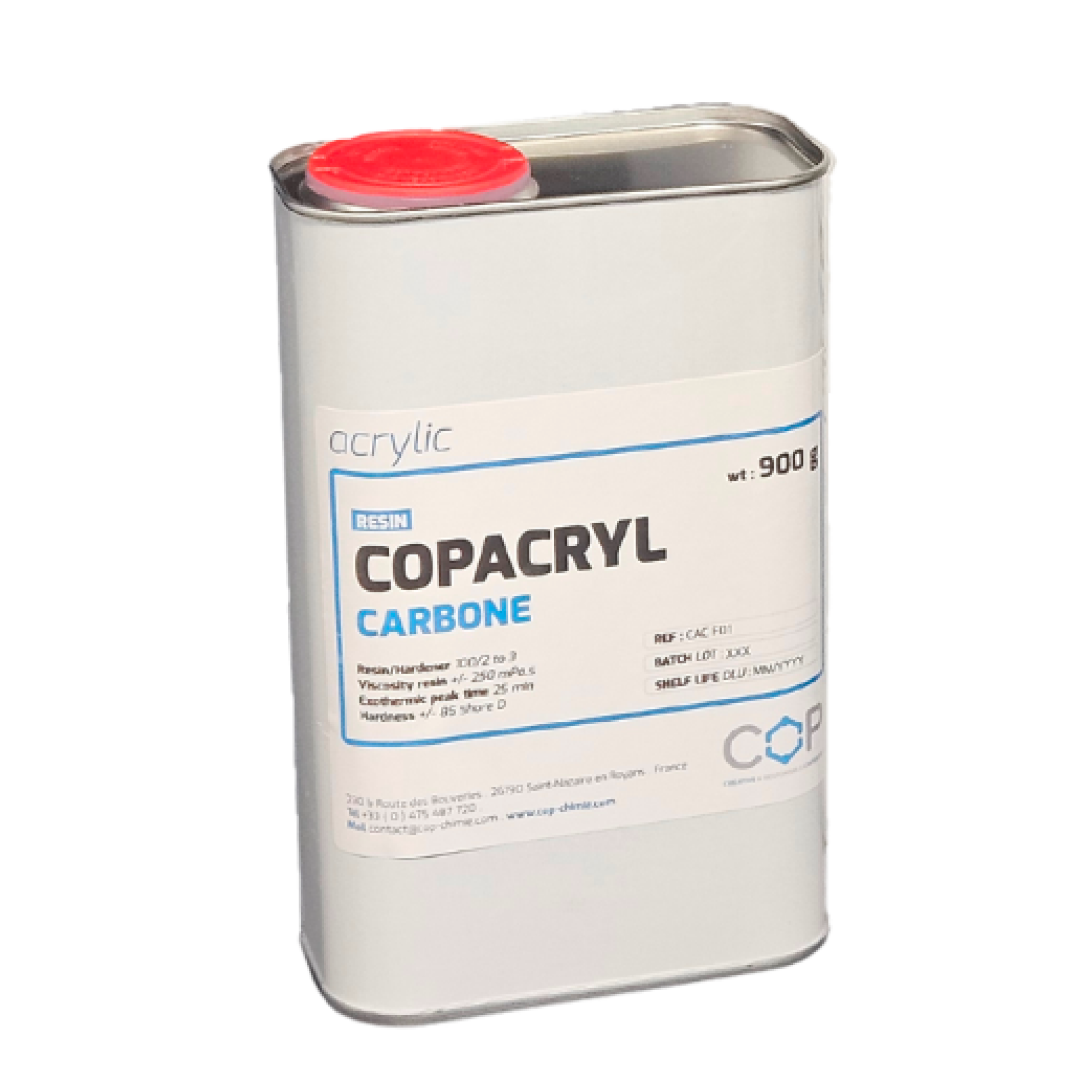 Изображение Смола Copacryl Carbone  0,9 кг САС F01 