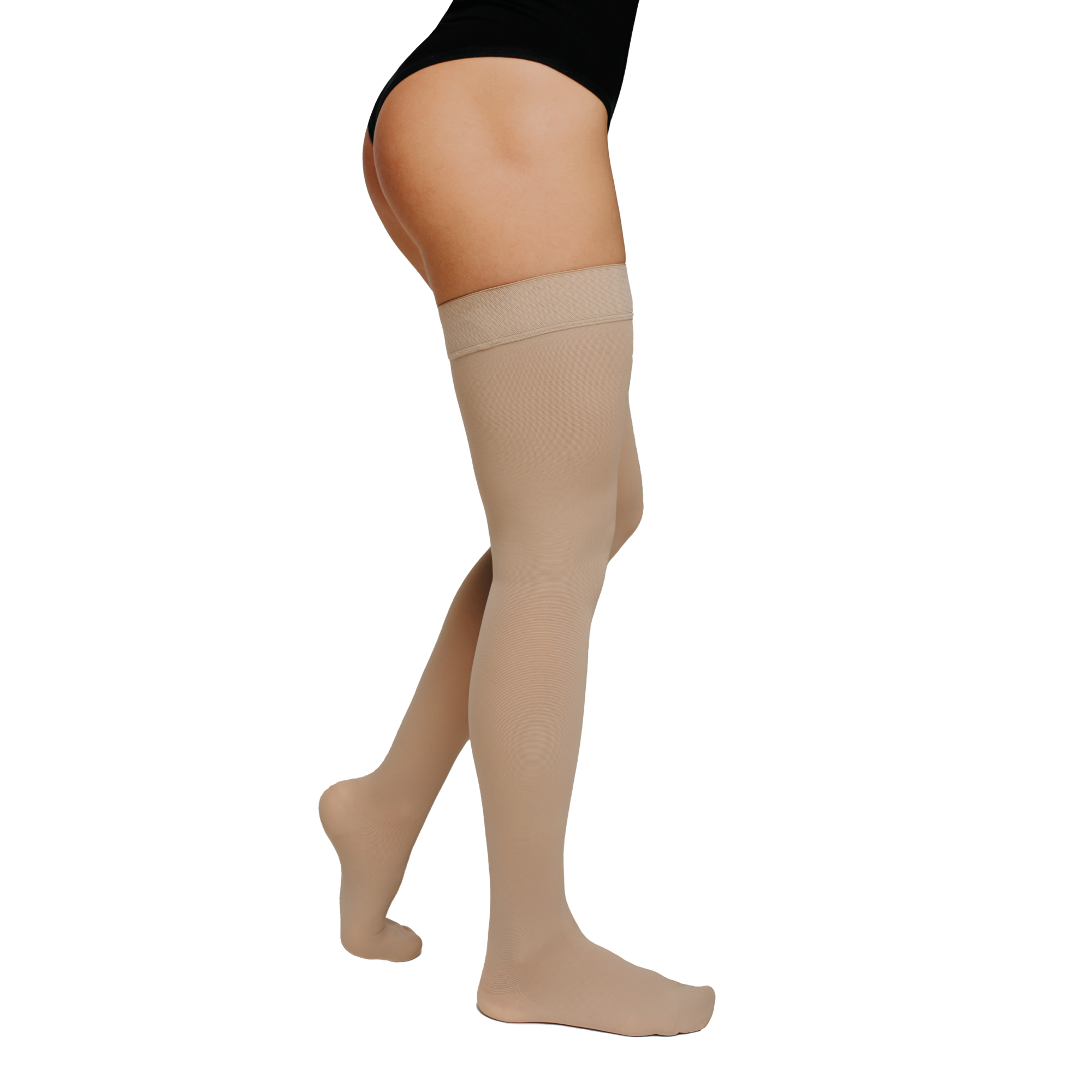 Зображення Панчохи компресійні медичні 2 клас COMPRESSANA NOVA 0280, закритий носок, A-G/H короткі (шовковий)  