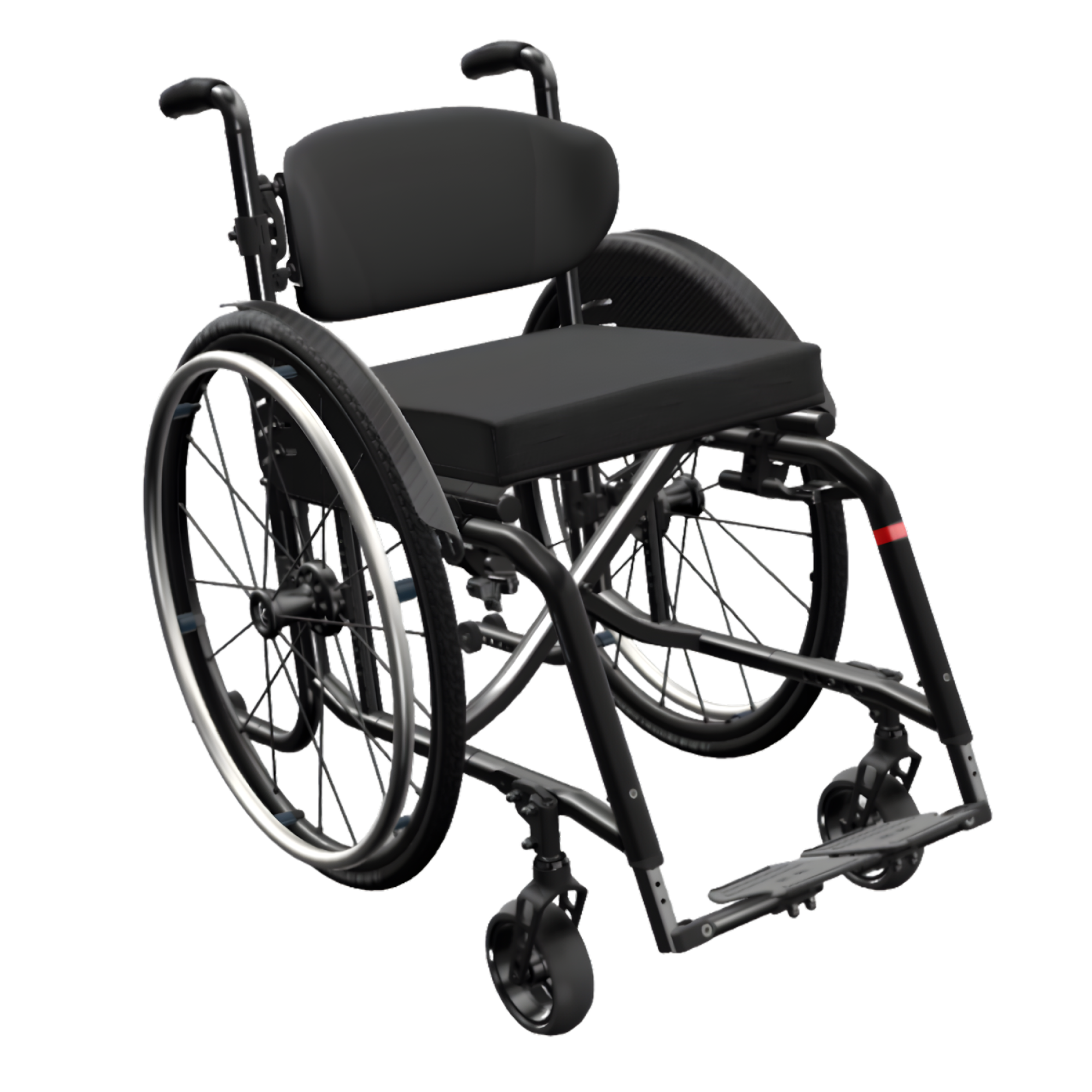 Picture Active wheelchair of increased functionality Compact 