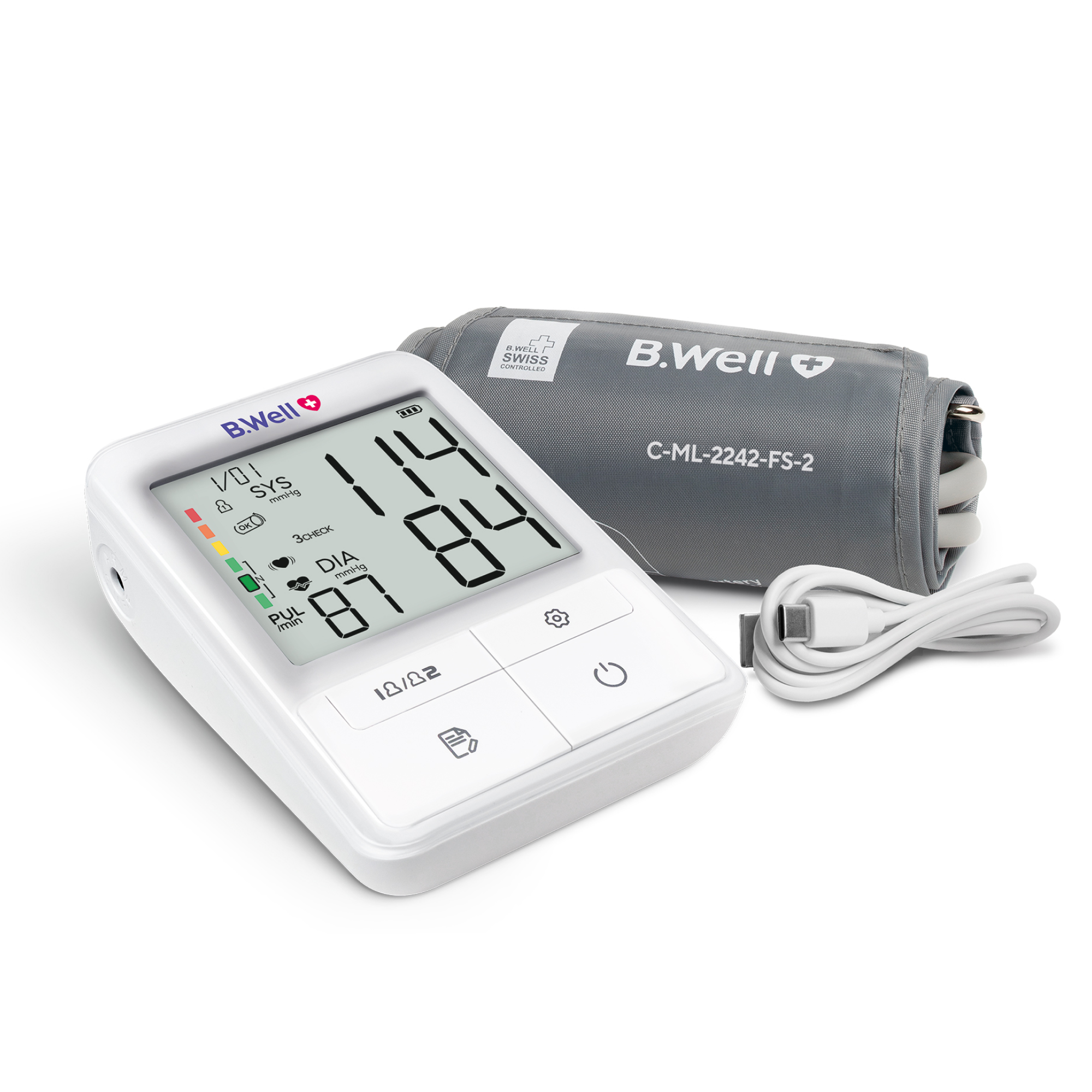 Изображение Автоматический тонометр B.Well MED-51 (без адаптера) 