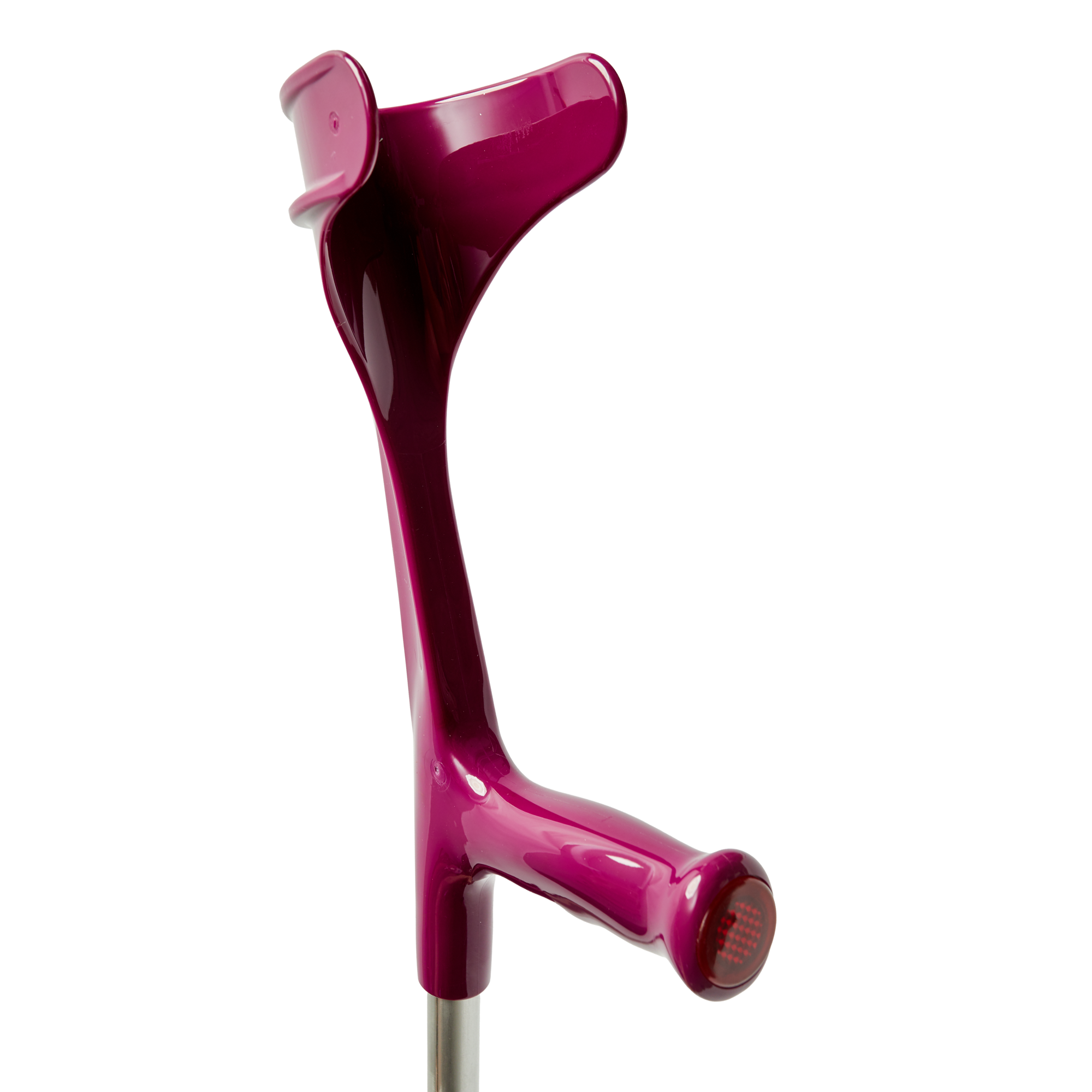 Зображення Підлокітна милиця з твердою ергономічною ручкою Kowsky ORIGINAL, темно-фіолетова 